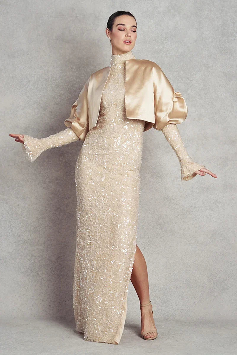 Paradise Bolero Jacket - Gold