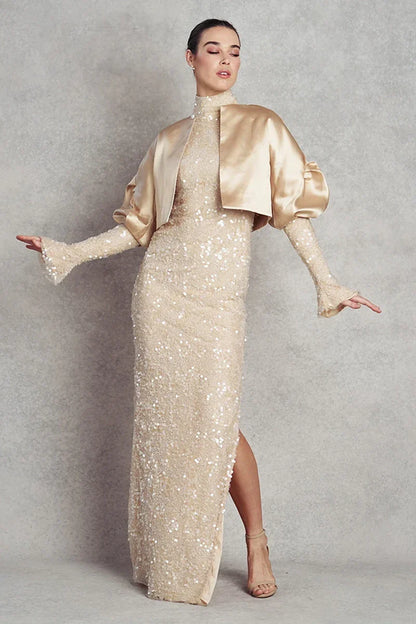 Paradise Bolero Jacket - Gold