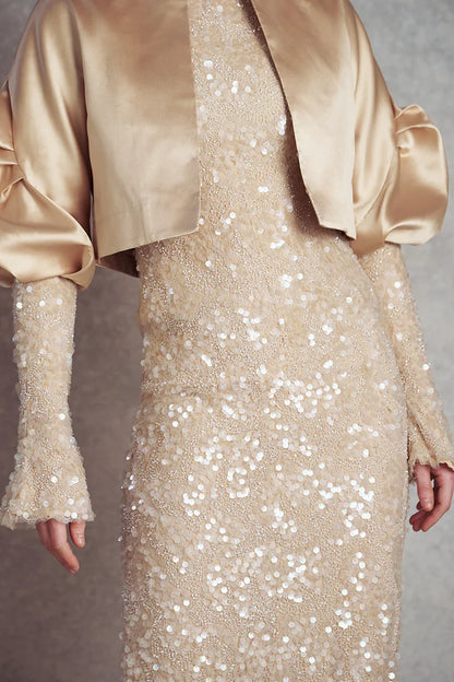 Paradise Bolero Jacket - Gold